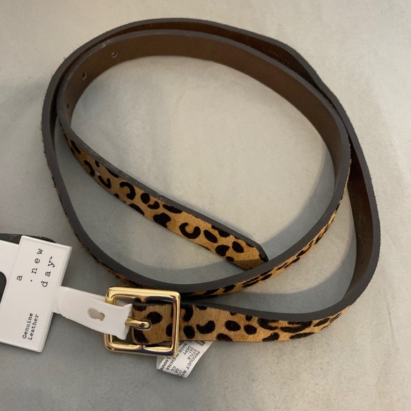 Accessories - A.N.D. GENUINE LEATHER  BELT NWT